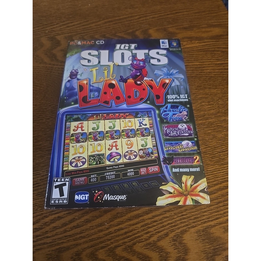 IGT Slots Lil' Lady PC Video Game